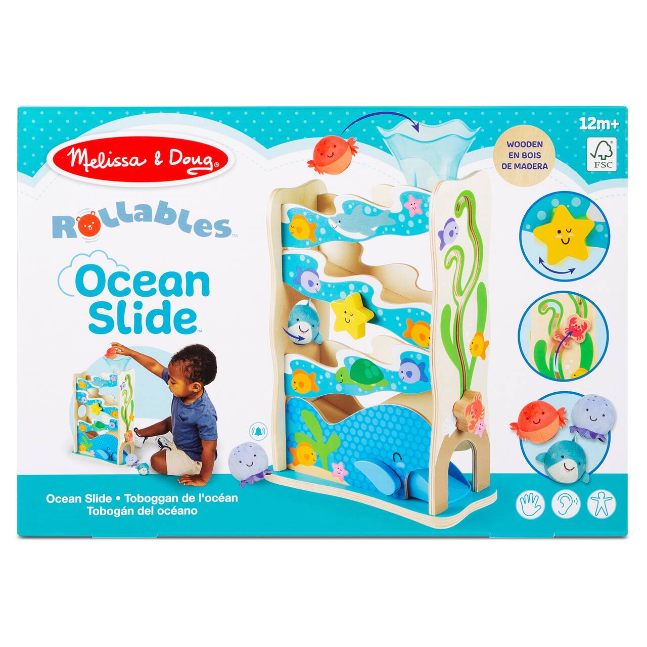 Melissa & Doug® Rollables™ Ocean Slide Play Set